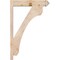 Ekena Millwork Legacy Arts & Crafts Smooth Outlooker, Douglas Fir, 5 1/2"W x 24"D x 36"H OUT06X24X36LEC03SDF - alternate 4